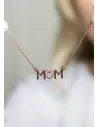 Кольє "Mom" покрите позолотою (Арт 620 п)