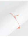 Срібний іменний браслет Злата з фіанітами і гравіюванням, покритий позолотою (Арт 888 п)
